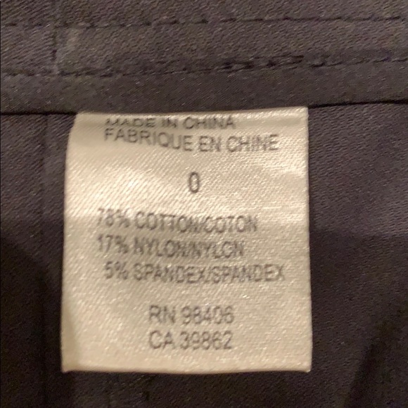 Theory size 0 bootcut comfortable cotton/ nylon - Picture 12 of 12